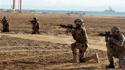 القوات المسلحة المصرية والأردنية تنفذان المرحلة الرئيسية من 