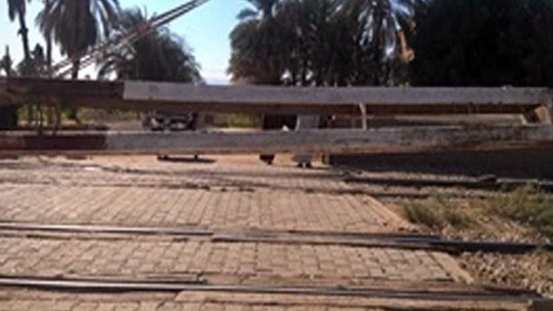 غلق مزلقان البوابيل