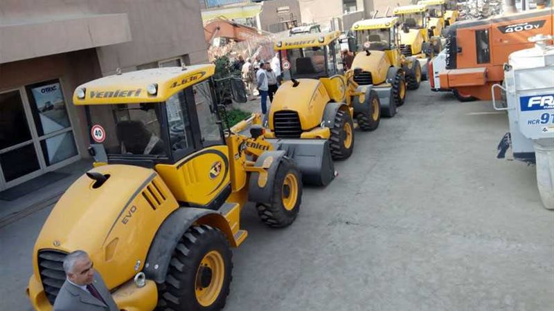 6 لوادر لدعم منظومة