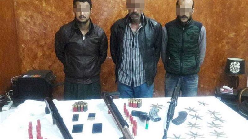 ضبط عصابة السرقة