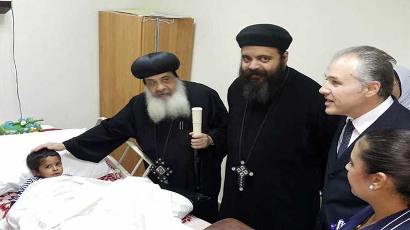 وفد بابوي يزور مصابي