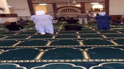 نواب سيناء يؤدون صلاة الجمعة في 