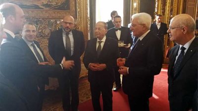 عون وماتاريلا يؤكدان على التعاون المشترك