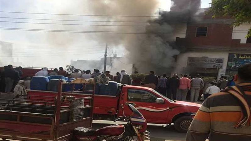 السيطرة على حريق