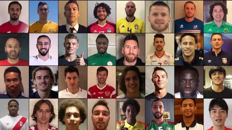 نجوم منتخبات مونديال