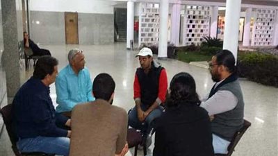 لجنة مشاهدة عروض نوادى المسرح بقصر ثقافة اسوان