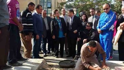 محافظ البحيرة في جولة تفقدية بمدينة دمنهور 