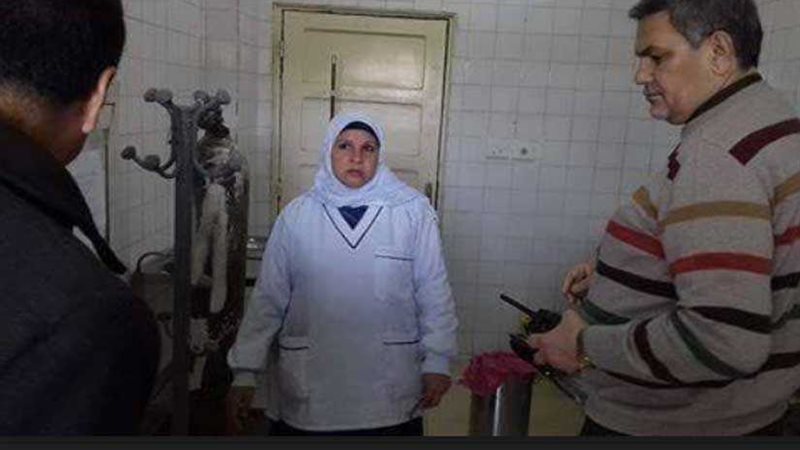 رئيس مركز مغاغة يتابع
