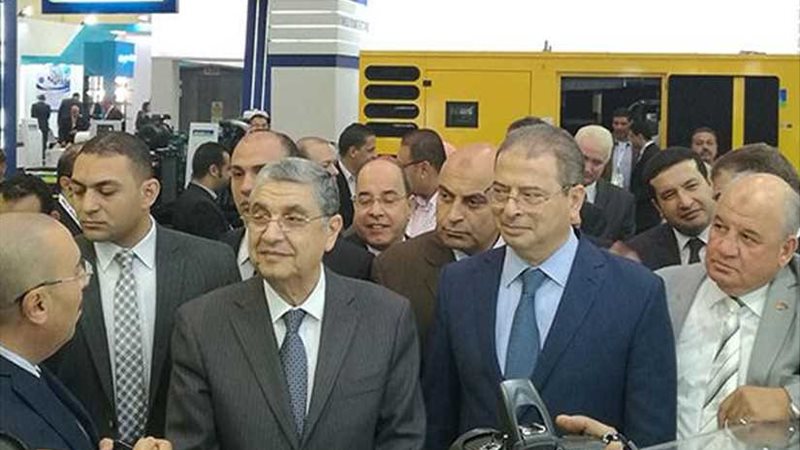 شاكر يفتتح معرض إلكتريكس