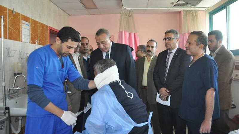 محافظ الجيزة يزور