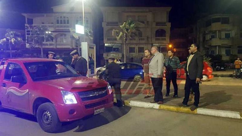 مدير أمن دمياط يقود
