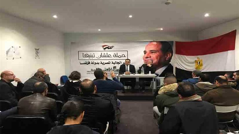 الجالية المصرية بفرنسا