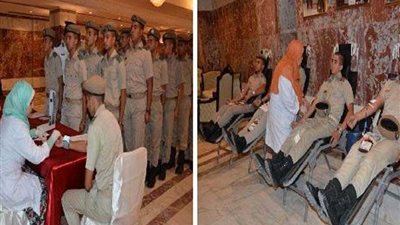 طلاب الشرطة يتبرعون بالدم ترسيخًا لمبدأ المشاركة الاجتماعية