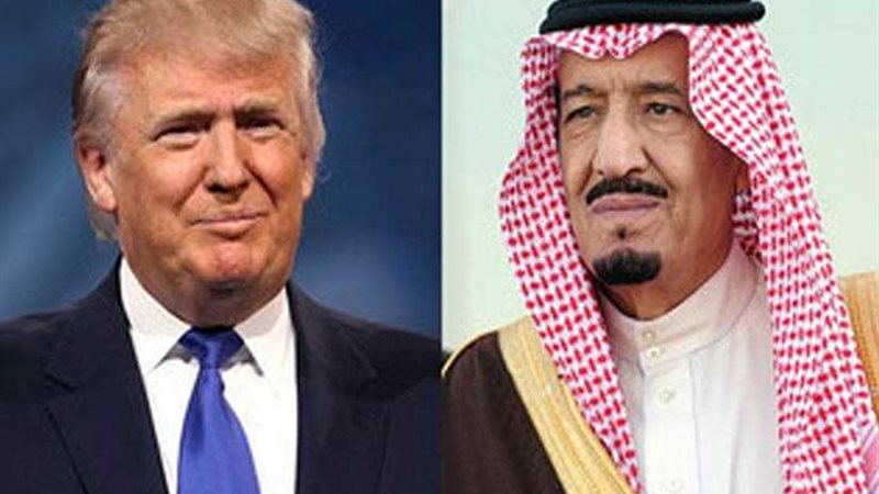 الملك سلمان لـترامب: