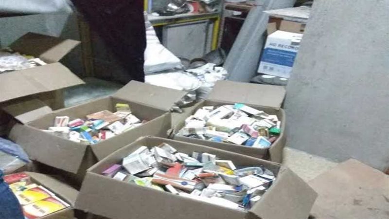 ضبط 250 ألف عبوة