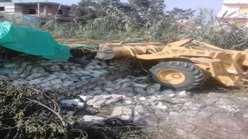 إزالة 17 حالة تعدٍ