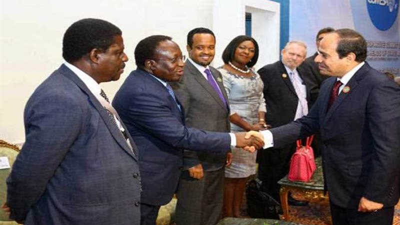 السيسي يرحب بوفود