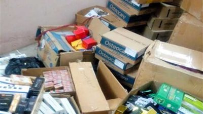 الصحة : ضبط 19 الف و383 عبوة دوائية مهربة