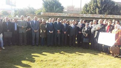 ​وقفة احتجاجية في جامعة بنها رفضا لقرار تهويد القدس 