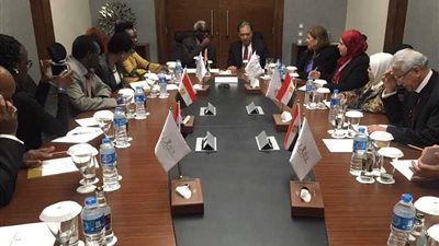 وزير الصحة يعقد اجتماعات مع ممثلي الدول الإفريقية