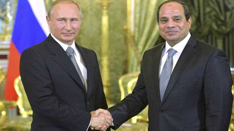 السيسي يبحث مع بوتين