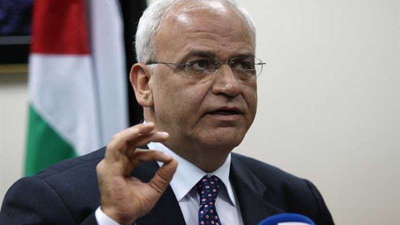 عريقات: خطاب ترامب