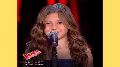تاج غسان أصغر مشتركة في The Voice Kids تنضم لفريق كاظم