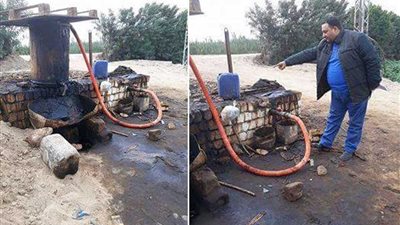 ضبط 10 أطنان من مادة تستخدم في تصنيع المبيدات داخل بيارة بالبحيرة (صور)‎