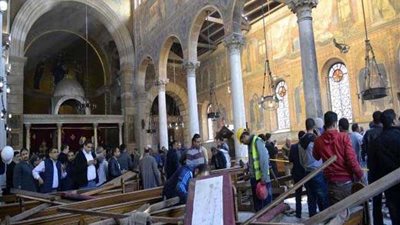 الأنبا يوليوس يترأس قداس الذكرى السنوية لشهداء الكنيسة البطرسية بالعباسية