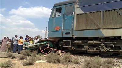 السكة الحديد : إصابة الخفير بعد اقتحام سيارة لمزلقان 