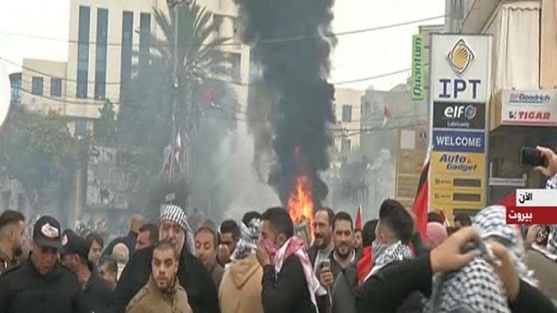 اشتباكات بمحيط السفارة