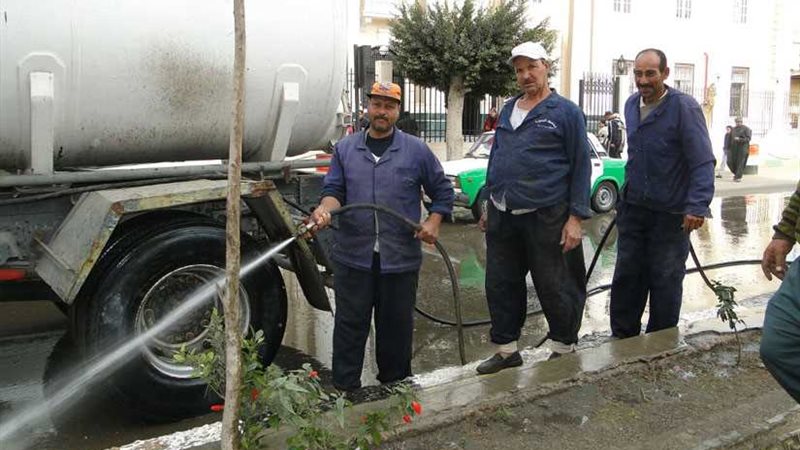 حملة نظافة ليلية