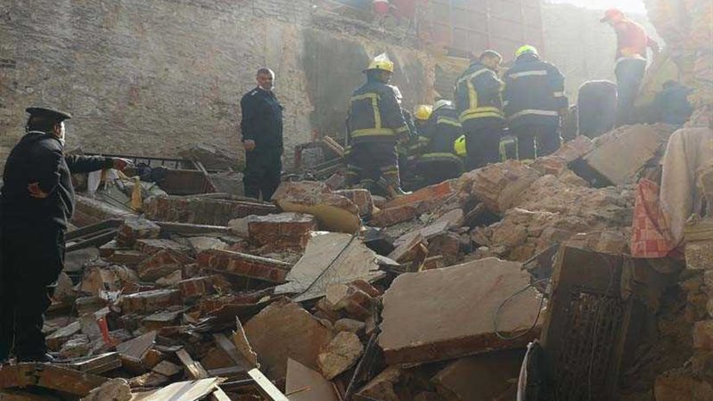 مصرع 2 وإصابة 4 بانهيار