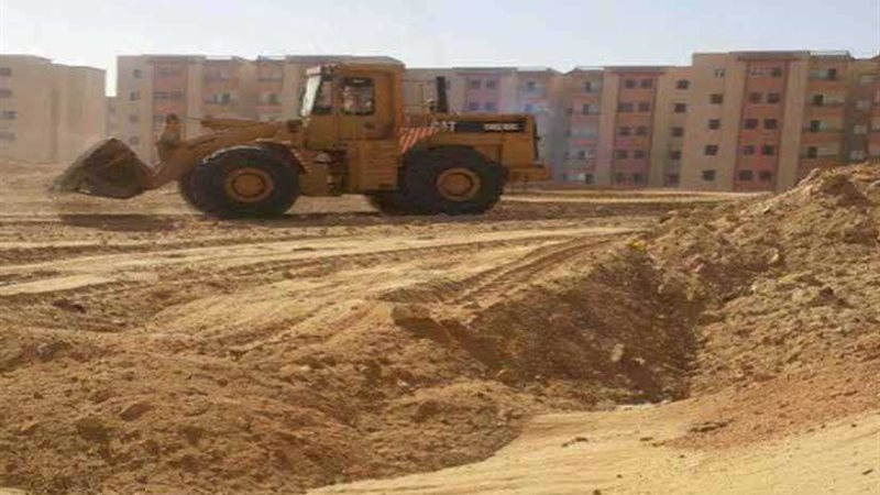 تخصيص أرض بأكتوبر