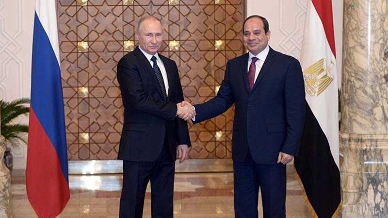 بوتين: مصر بذلت جهودًا