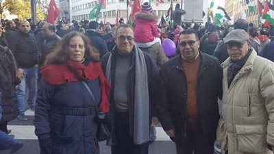 وقفة احتجاجية للجالية المصرية بإيطاليا ضد قرار ترامب بتهويد القدس