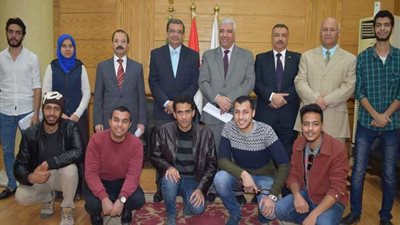 خالد علي رئيسًا لاتحاد طلاب بنها.. وأحمد إسلام نائبًا