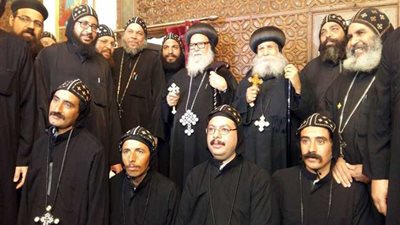 أربعة رهبان جدد بجبل إخميم