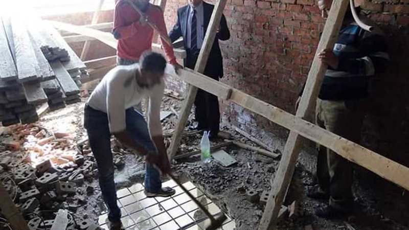 حملة لإزالة 47 مبنى