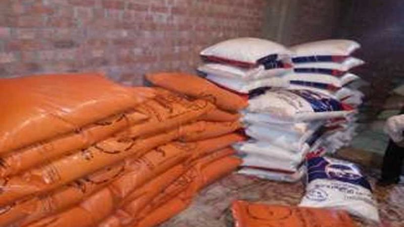 ضبط مصنع أسمدة بدون