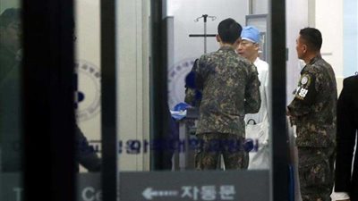 نقل جندي كوري شمالي منشق إلى مستشفى عسكري بكوريا الجنوبية