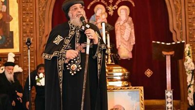 جئنا ليس للمجاملة بل شهود لحياته ...قداسة البابا في صلاة جناز ثروت باسيلي