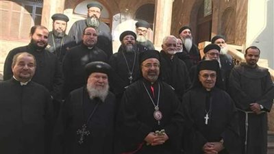 زيارة بطريرك الكاثوليك لمطرانية سوهاج( صور)