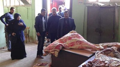 ضبط طن لحوم فاسدة قبل ترويجها بأسيوط