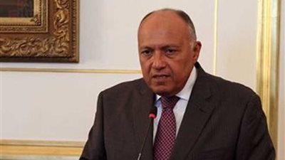 شكري يصل تونس لحضور الاجتماع الثلاثي لدعم التسوية في ليبيا