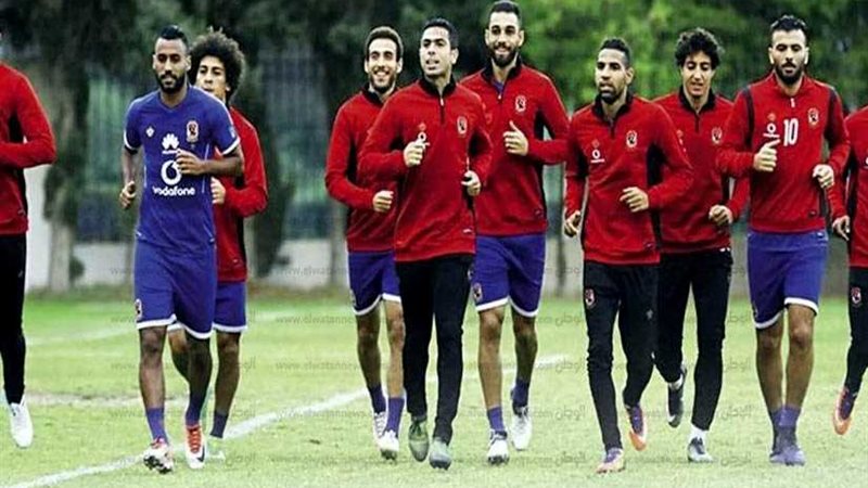 الأهلي يواصل تدريباته