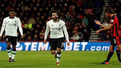 «صلاح» يُسجل في تقدم ليفربول بثلاثية على بورنموث في الشوط الأول