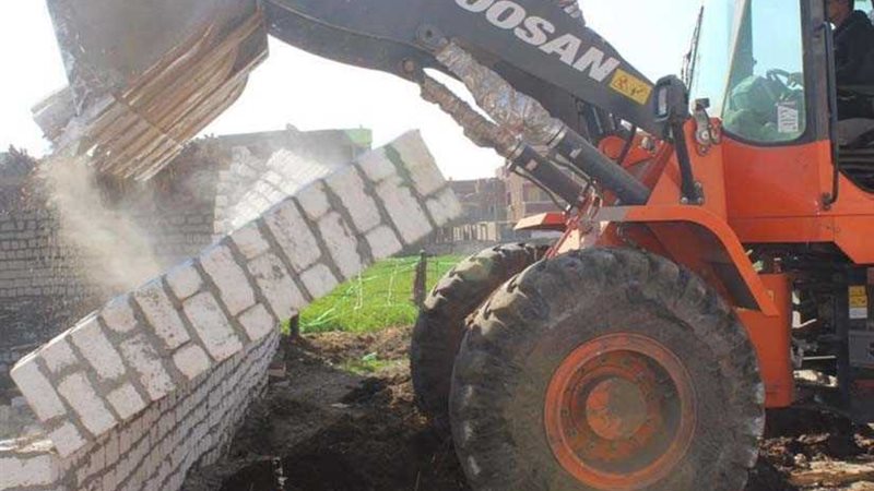 إزالة 45 حالة تعدٍ