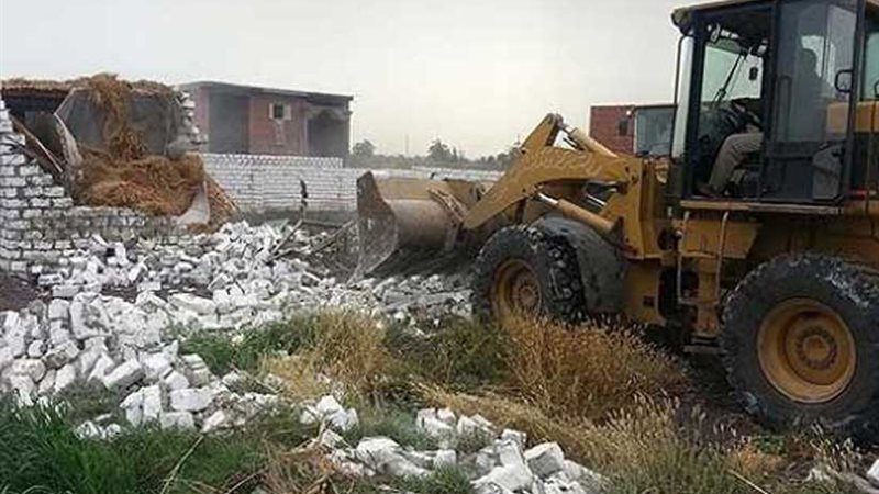 حملة لإزالة التعديات