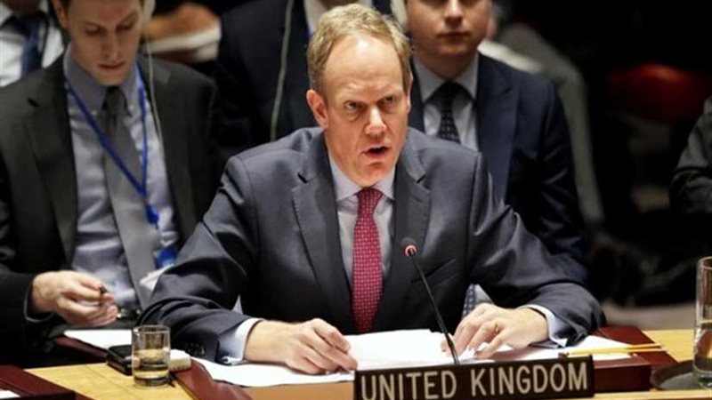 المندوب البريطاني: